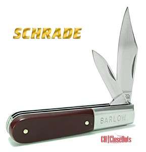 SCHRADE 278 Barlow Imperial NIB HUNTING Hunter USA SELLER Pocket Knife 