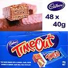 Cadburys TimeOut 48x40g Bulk Box Pack Time Out Milk Ch