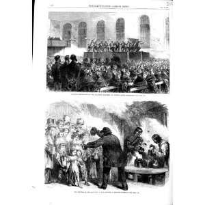 1867 DELAWARE MINSTRELS BETHNAL GREEN SOUP KITCHEN 