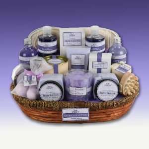Lavender Collection Spa Gift Basket:  Grocery & Gourmet 