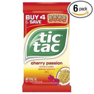 Tic Tac Cherry Passion, 4 Ounce: Grocery & Gourmet Food