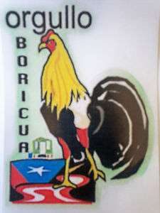 Puerto Rico Orgullo Boricua Car And Truck Decal Vinyl Stickers Emblems 