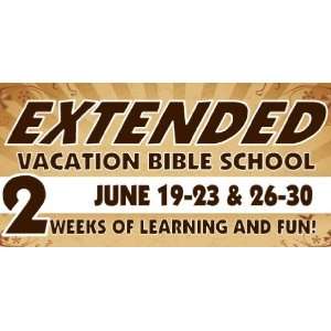   : 3x6 Vinyl Banner   Expanded Vacation Bible School: Everything Else