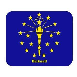  US State Flag   Bicknell, Indiana (IN) Mouse Pad 