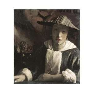  Johannes Vermeer   Girl With A Flute Giclee