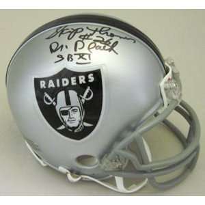  Skip Thomas Autographed Oakland Raiders Mini Helmet 