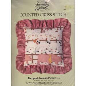 Something Special Counted Cross Stitch Barnyard Animals Picture
