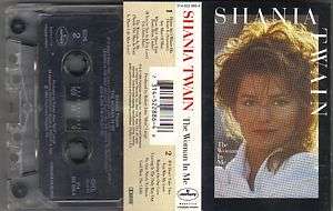 SHANIA TWAIN   The Woman In Me 1995 Cassette Tape   Discounted Price 