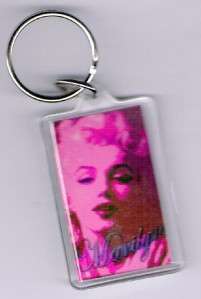 Keychain Marilyn Monroe Close Up  