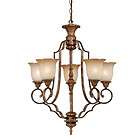 Omni Lighting 9 light Chandelier in Bronze Stone Finish items in 