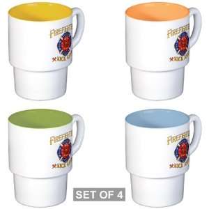   Coffee Mugs (4) Firefighters Kick Ash   Fire Fighter: Everything Else