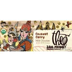 Theo Chocolate Coconut Curry  Grocery & Gourmet Food