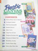   Canvas World Magazine March 1993 ~ Barbie Bedroom, Tulips, Spring
