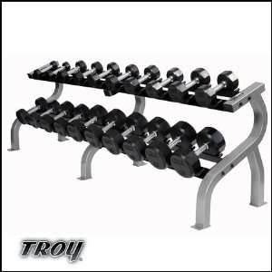  TROY Tier Dumbbell Rack With Saddles (DR 10) Sports 