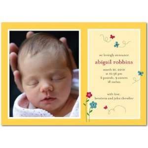   Birth Announcements   Butterfly Kisses By Migi