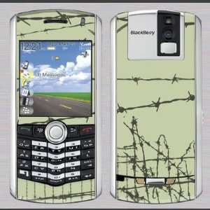    Blackberry 8100 Pearl barbed wire Skin 31030: Everything Else