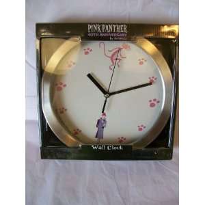  Pink Panther 40th Anniversary 10 Wall Clock By Shag 