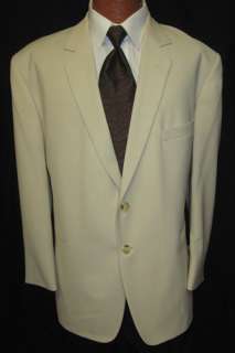 New Mens After Six Riviera Tan Suit Jacket/Coat 43S  