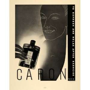  1935 Ad Caron Pour un Homme Perfume Men Fragrance Scent 