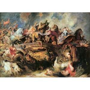   Battle of the s: Peter Paul Rubens Hand Painted Ar: Home