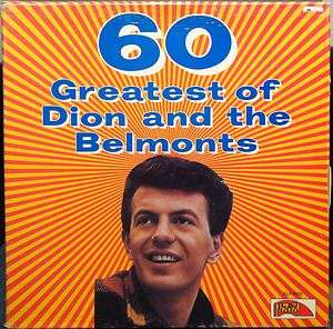 DION & THE BELMONTS 60 greatest hits 3 LP mint  vinyl  