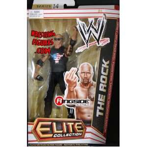  THE ROCK   ELITE 14 WWE TOY WRESTLING ACTION FIGURE Toys 