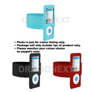 : Black Armband Case For Chromatic iPod Nano 4th Gen Generation Black 
