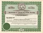 Metal Production Company California gold mining stock certificate 