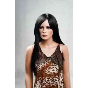 Brand New Black Straight Female Wig Synthetic Hair For Ladies Personal 