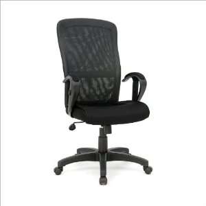    Gruga Chairs Mesh Managers Chair in Black Finish: Office Products