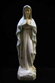 24 Our Lady of Lourdes Mary Italian Statue Vittoria Collection Made 