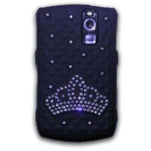Blackberry Curve 8300, 8310, 8320, 8330 Black with Diamonds Faceplate