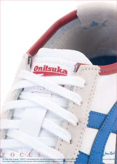 Asics Onitsuka Tiger Mexico 66 White/Blue Shoes T51  