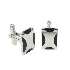  Stainless steel Cufflinks by Blacklist D Gem Jewelry