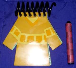 RARE Blues Clues Yellow Joes Shirt Handy Dandy Notebook Toy *Make 
