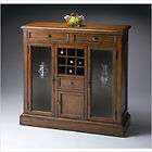 Butler Masterpiece Console Cabinet in Distressed Paraffin 3019249