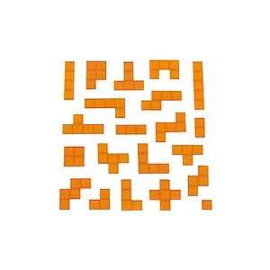  Blokus DUO Game Replacement Parts ~ 21 ORANGE PIECES 