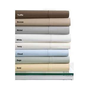   Ivory King Fitted Flat Pillowcases Sheet (Clearance): Everything Else