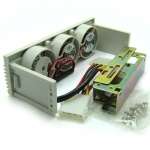 TOP MOTOR Hard Disk Drive Cooler w/ 2 40mm Fans & 5.25inch Bay 