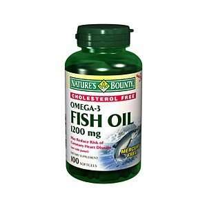  NATURES BOUNTY FISH OIL 1200MG 100SG by NATURES BOUNTY 