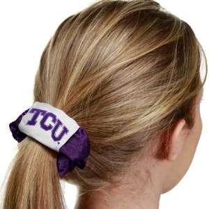   Texas Christian Horned Frogs (TCU) Jersey Hair Twist