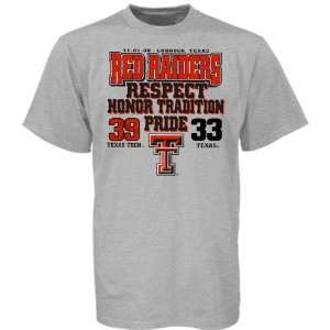  Texas Tech Red Raiders vs. Texas Longhorns Gray Bragging 