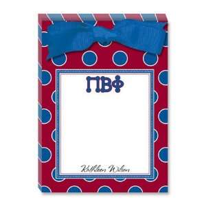   Sorority Tear Pads (Pi Beta Phi   Simple Dots)