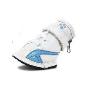  New Blue Fou ma Booties Designer Shoes for Dogs Size 3 