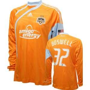 Bobby Boswell Game Used Jersey: Houston Dynamo #31 Long Sleeve Home 