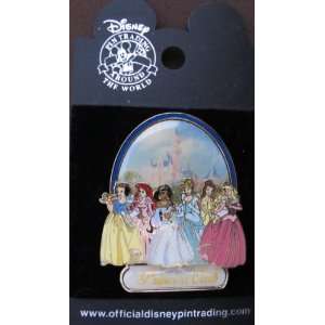  Disney Collectible Pin: Princess Club w Snow White, Ariel 