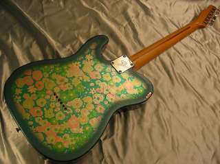 1985 Fender 69 Reissue Blue Floral Telecaster Relic 1969 RI Flower 