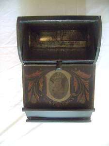 Antique Haworth & Dewhurst Store Tin Circa 1885  