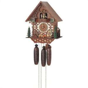  14 Chalet 8 Day Movement Cuckoo Clock with Children 