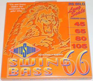 ROTOSOUND RS 66LD Swing Bass 66, Bass Strings 45 105  